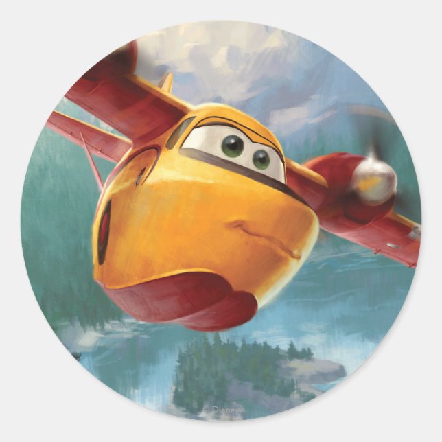 Lil' Dipper N281JH Classic Round Sticker (Front)