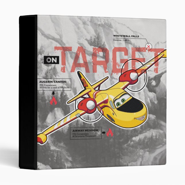 Lil' Dipper On Target Graphic Binder (Front/Spine)
