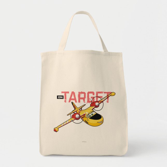 Lil' Dipper On Target Graphic Tote Bag (Front)