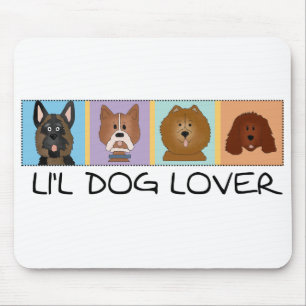 Li'l Dog Lover Mouse Pad