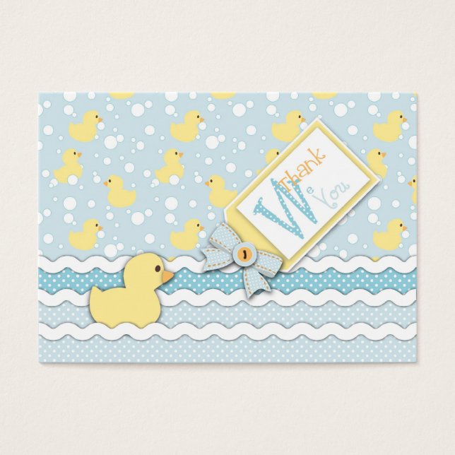 Lil' Duckling TY Gift Tag (Front)