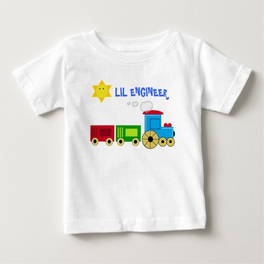LIL ENGINEER CHILD'S TRAIN TEE