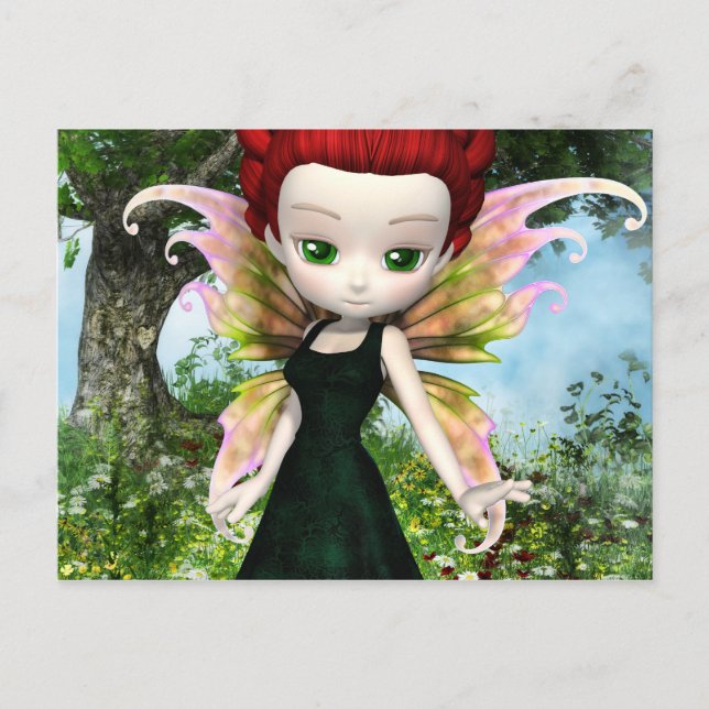 Lil Fairy Princess Postcard (Front)