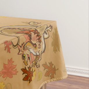 lil fall foliage dragon tablecloth