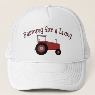 Lil' Farmers Tractor Farming for a Living Cap