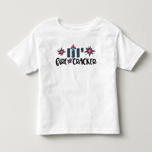 Lil' firecracker t-shirt (Front)