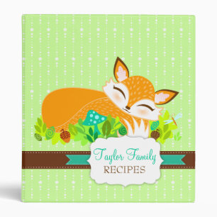 Lil Foxie CUB - classeur somnolent mignon de