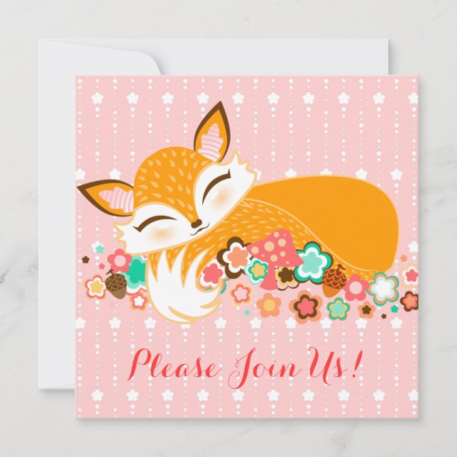 Lil Foxie CUB - invitations faites sur commande de (Devant)