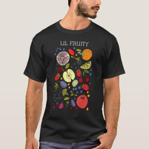 LIL Fruity Subtle Lesbian Strawberry Cottagecore L T-Shirt