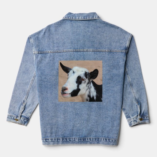 Lil goat denim jacket (Back)