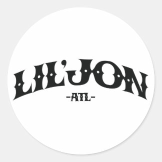 Lil Jon "ATL" Classic Round Sticker