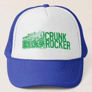 Lil Jon "Crunk Rocker Boombox Green" Trucker Hat