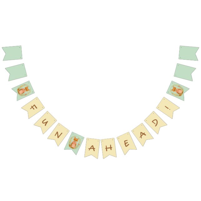Lil Lily's Festive Green Bash Bunting Flags (All)