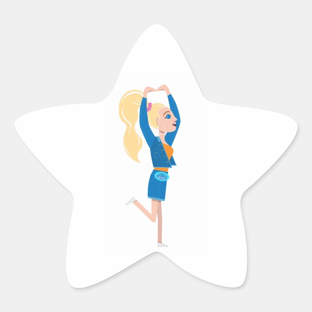 Lil Margie Star Sticker (Front)
