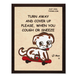 Lil Max Couvre Ton Poster Sur La Toux