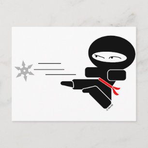 Lil' Ninja Postcard