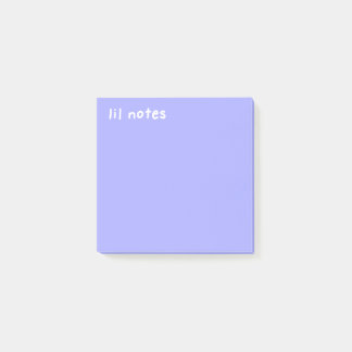 Lil Notes Purple Notes