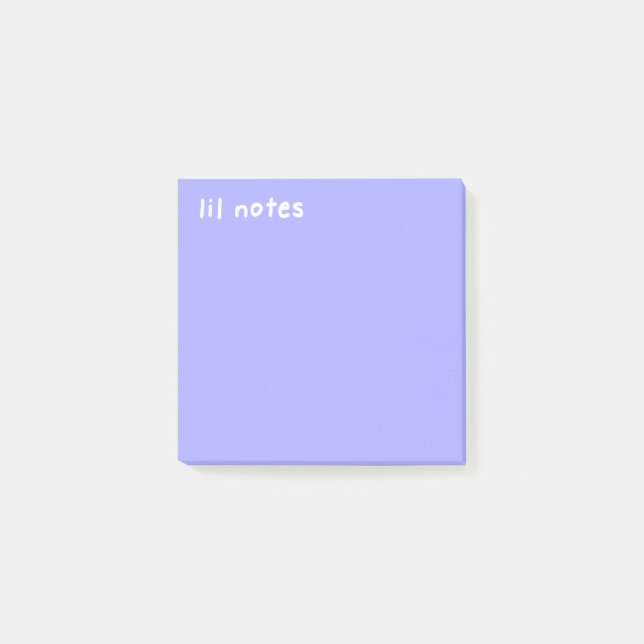 Lil Notes Purple Notes (Front)