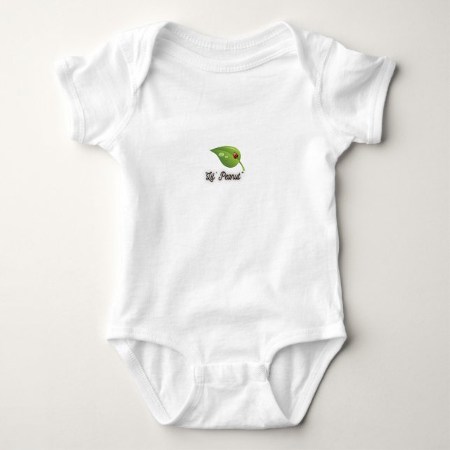 Lil peanut baby bodysuit (Front)