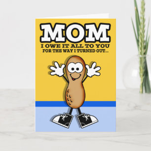 Lil Peanut Carte de la fête des mères