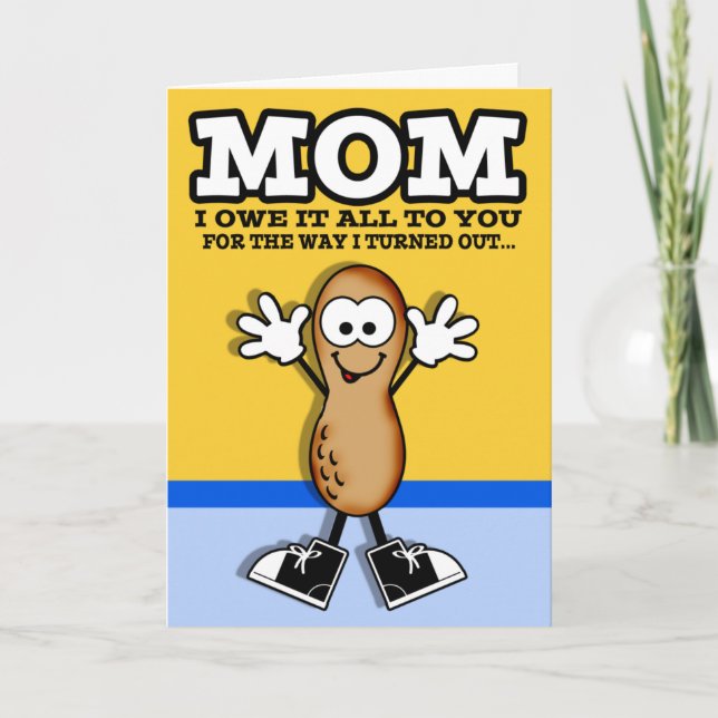 Lil Peanut Mothers Day Card (Front)