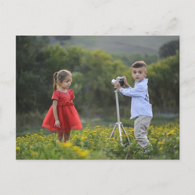 Lil photographer postcard (Front)