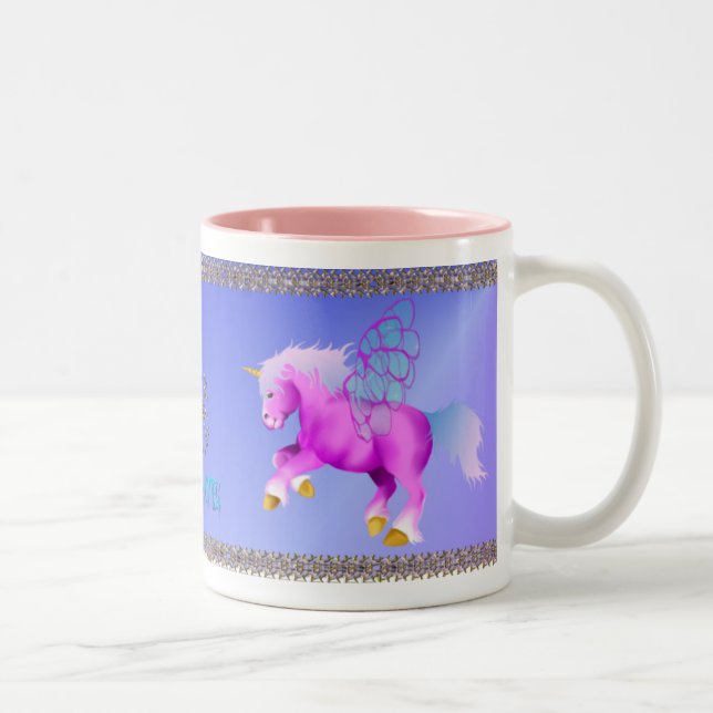 'Lil Pink Unipeg mugs (Right)