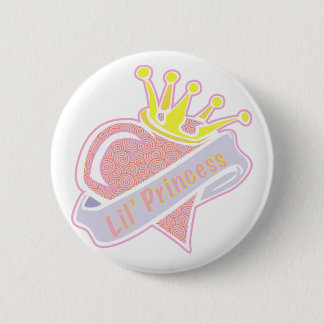Lil Princess 2 Inch Round Button