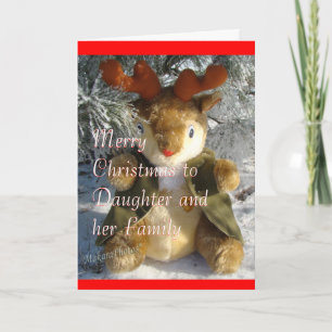 Lil Reindeer Christmas card - customize it