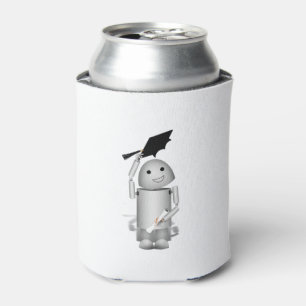 Lil' Robox9 Graduate - Caps Off! Can Cooler