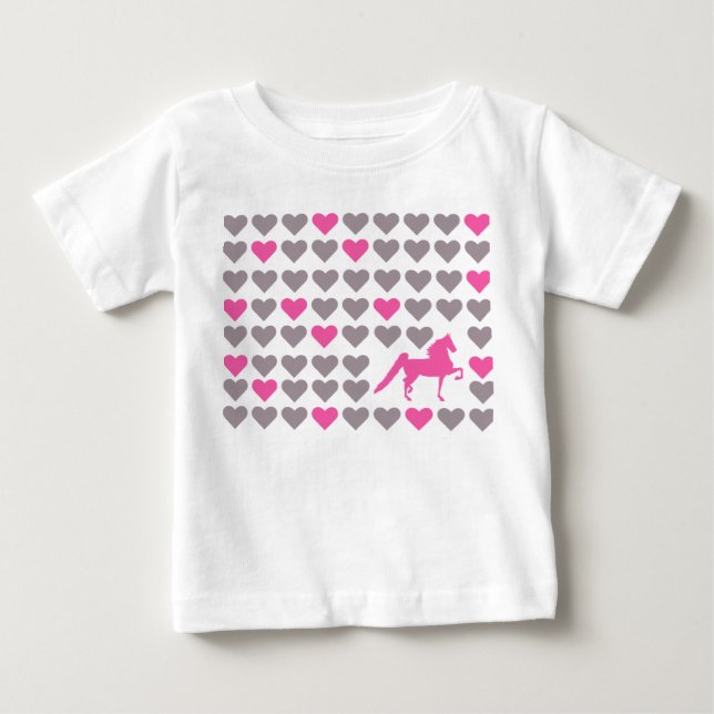 Lil Saddlebred Lover Infant Tee (Front)