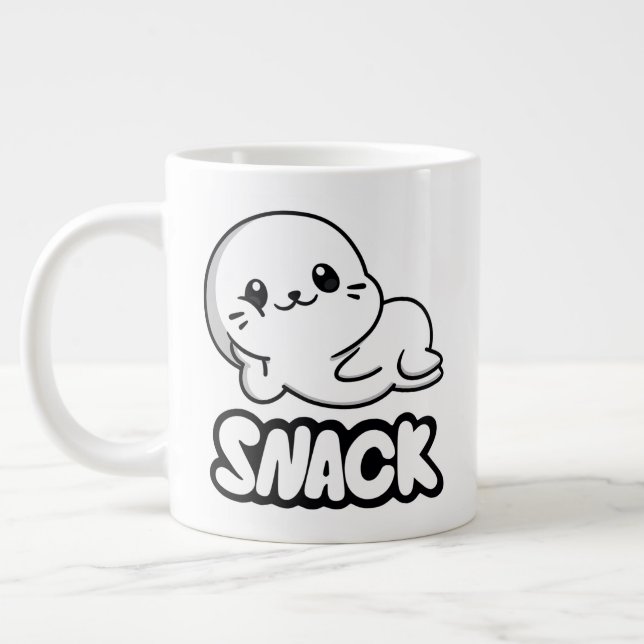 Lil Sappys Jumbo Snack Coffee Mug (Left)