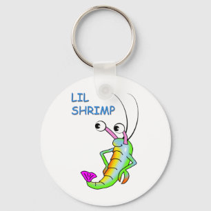 lil shrimp keychain