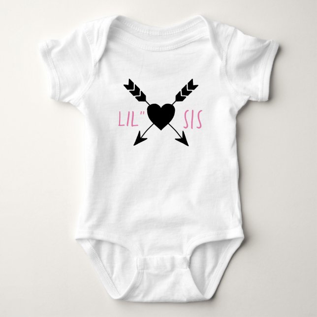 Lil" SIS Baby Bodysuit (Front)