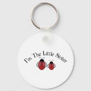 Lil Sis Ladybug Keychain
