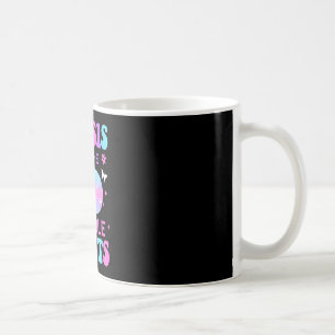 Lil Sis of The Birthday Girl Double Digits Disco Coffee Mug