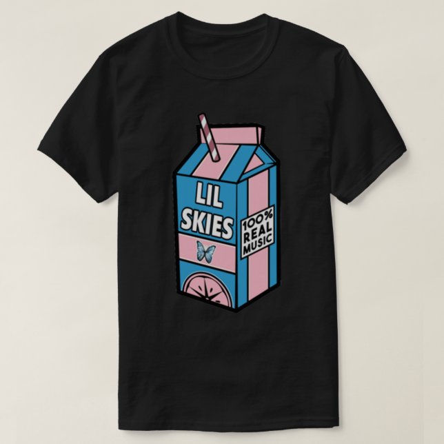 lil skies butterfly logo Classic T-Shirt (Design Front)