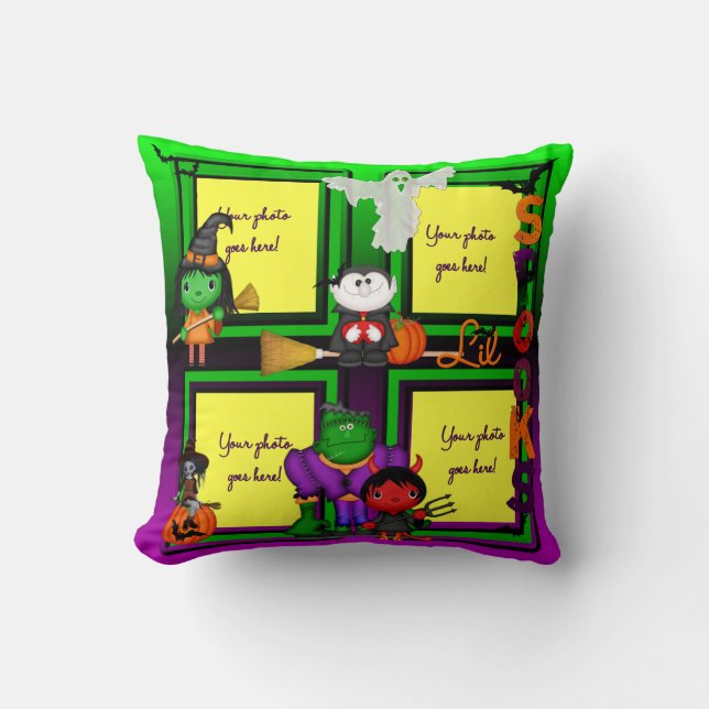Lil Spooks Coussin photo, MODÈLE (Recto)