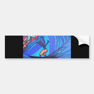 Lil' Surfer Dude Bumper Sticker