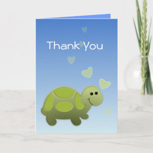 Lil Turtle Thank you Card