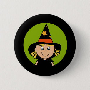 Lil' Witch 2 Inch Round Button