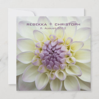Lila Dahlie ・ wedding invitation