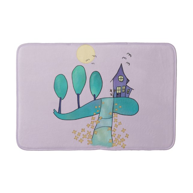 Lila Haus  Bath Mat (Front)