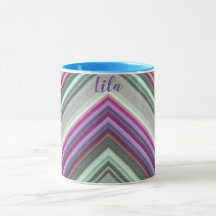 LILA ~ Mug personalized ~ zany unusual