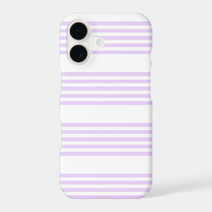 Lila pourpre et blanc motif cinq rayures
