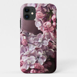 Lilac And Ribbon Curls iPhone 11 Case