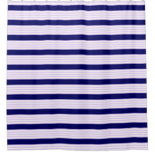 Lilac and white stripes pattern with navy blue