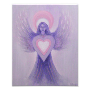 Lilac Angel Photo Print