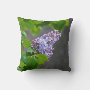 Lilac Beauty Throw Pillow