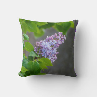 Lilac Beauty Throw Pillow